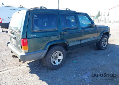 2000 Jeep Cherokee Sport из США, поврежденный, VIN 1J4FF48S9YL267146